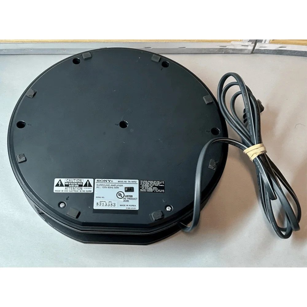 Sony S-Master Digital Surround Sound Amplifier TA-WR2 Black.